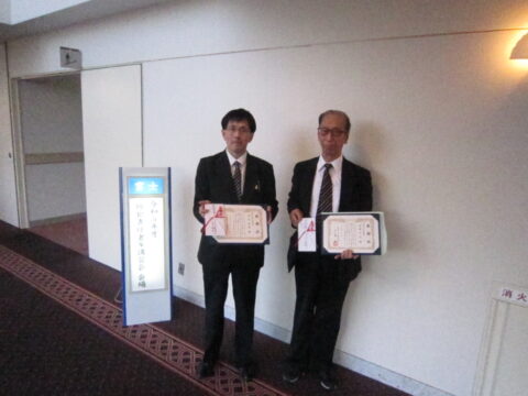 防犯責任者等講習会にて当社から2名が表彰されました！